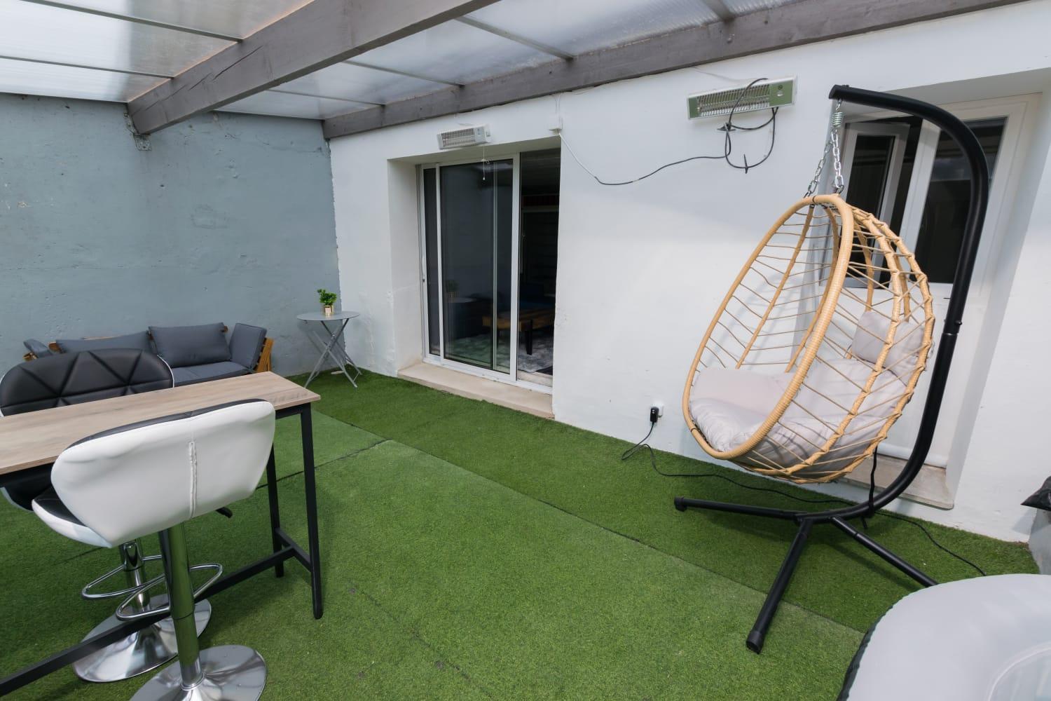 Spa Hyper Centre Jardin Apartment Boulogne-sur-Mer Exterior foto
